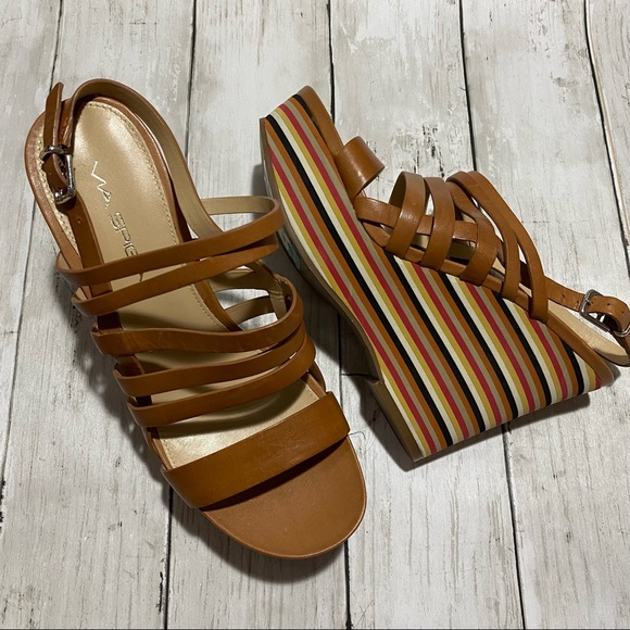 VIA SPIGA Wedge Sandals - Picture 2 of 7